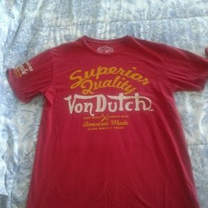 VON DUTCH Men's LARGE shirt